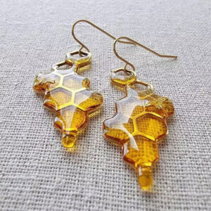 Honeycomb-Earrings